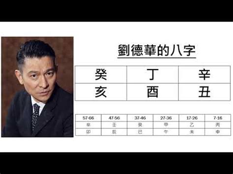 劉德華八字